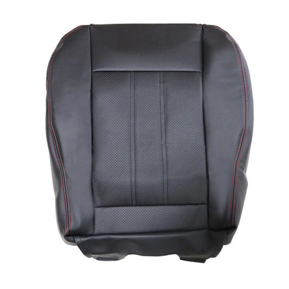 Driver Bottom Leather Seat Cover Red Seam For 2008-2020 Dodge Grand Caravan