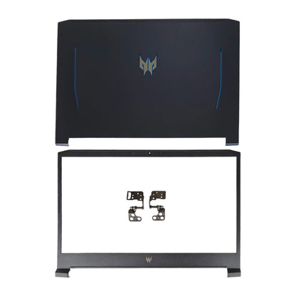15.6" Lid Back Cover+ Bezel+ Hinges For Acer Predator Helios 300 PH315-53 -54 US