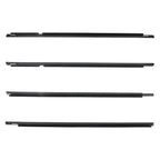 New WCO09 4PCS Door Belt Weather Strip Molding Seal For 2003-2008 Toyota Corolla