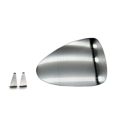 Driver Left Side Mirror Glass with Plate for Porsche for Panamera 2010 2016