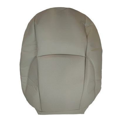 Driver Passenger Bottom & Top Leather Seat Cover Gray For 2007-2012 Lexus ES350