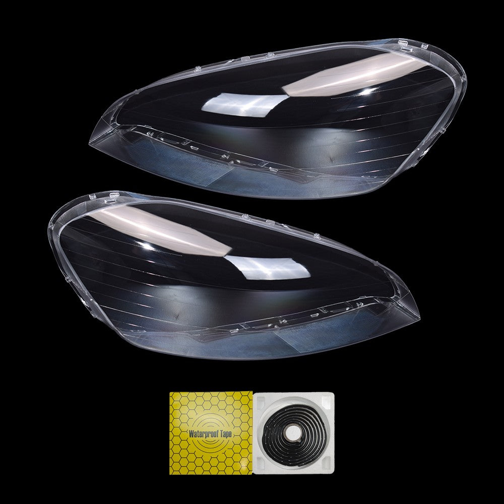 Front Pair Headlight Lens Cover For Volvo XC60 2009 2010 2011 2012 2013 Clear
