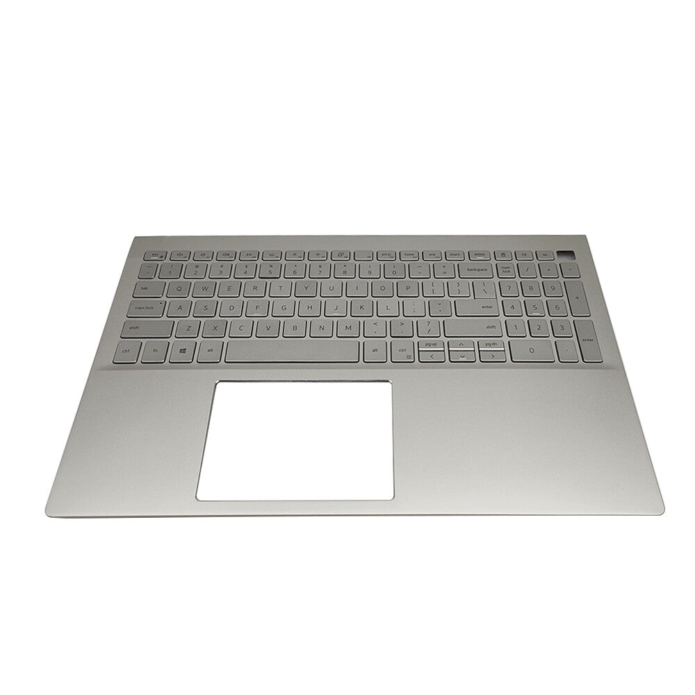New For Dell Inspiron 15 5501 5505 Palmrest Non-Backlit Keyboard 06XCC3 Silver
