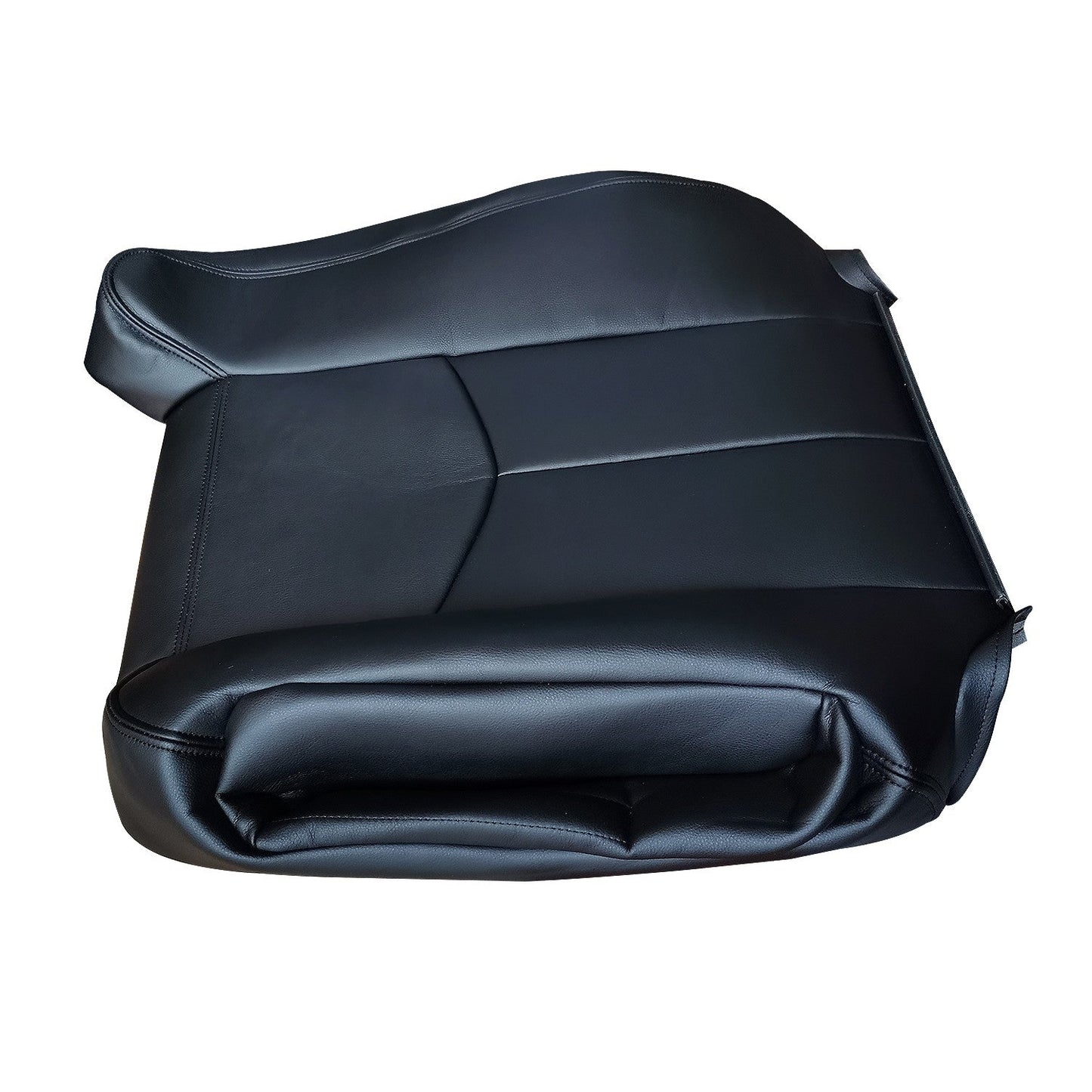 For 2003-2006 Chevy Silverado Avalanche Driver Top Leather Seat cover Dark Gray