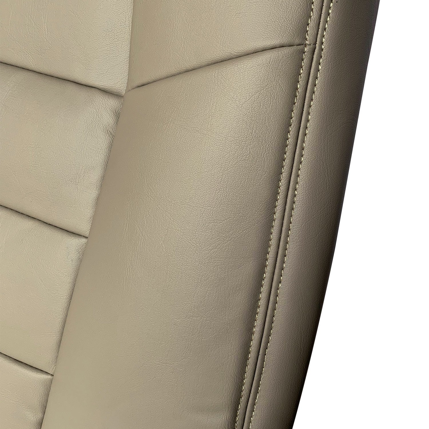 For 2002-07 Ford F250 F350 Driver Top Lean Back Leather Replacement Seat Cover