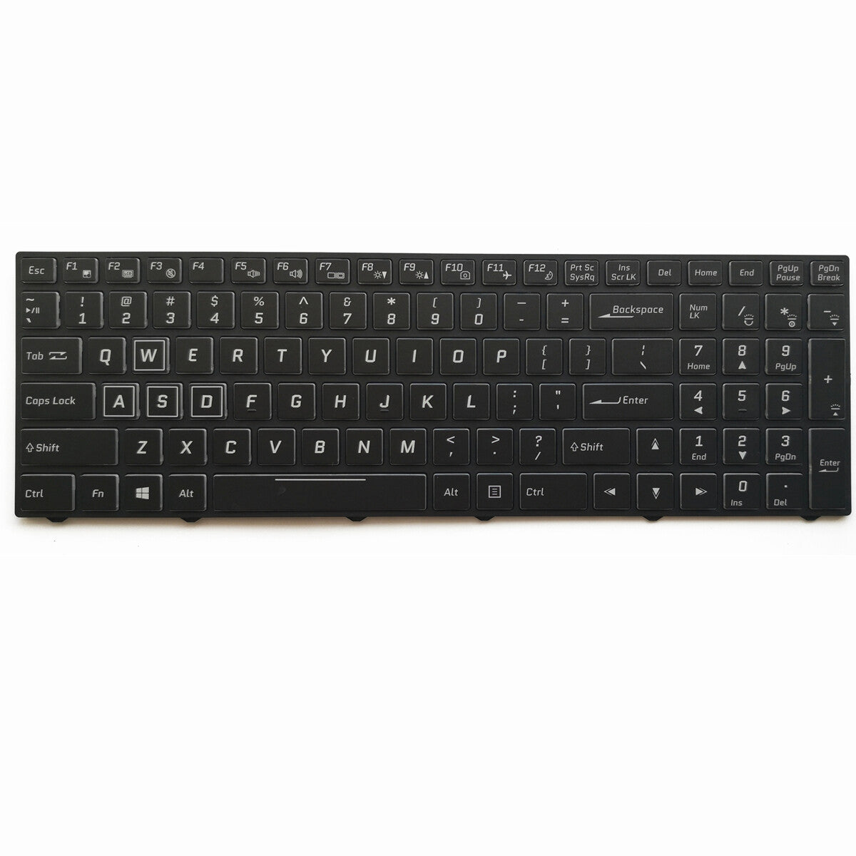 New Color Backlit keyboard For Clevo N855HJ1 N857HJ1 N870HJ1 N850HP6 N870HP6 US