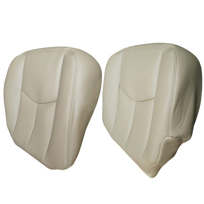 Driver & passenger Bottom Leather Seat Covers For 2003-2006 Tahoe Suburban Yukon