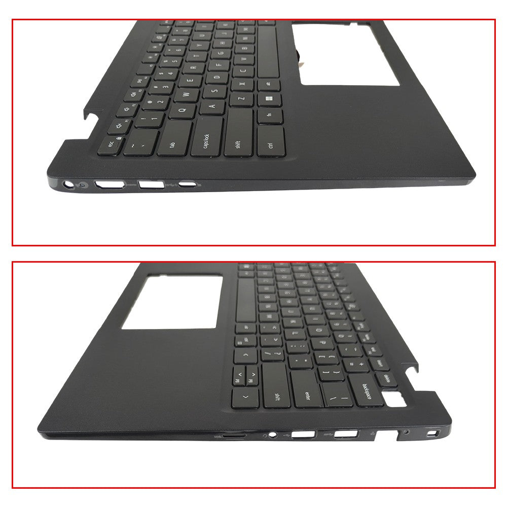 New Palmrest Non-Backlit Keyboard For Dell Latitude 14 3420 E3420 4PX9K 2RM93 US