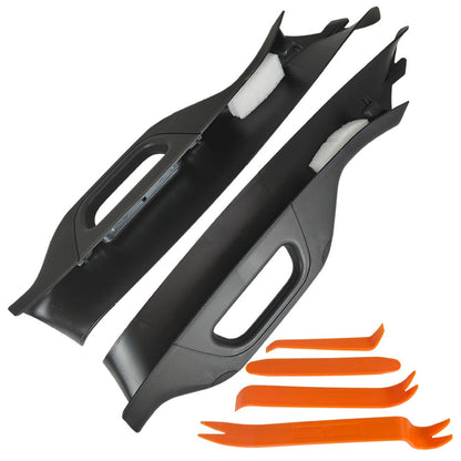 LH + RH For 11-16 Ford F250 F350 F450 F550 A Pillar Grab Handle Interior Trim