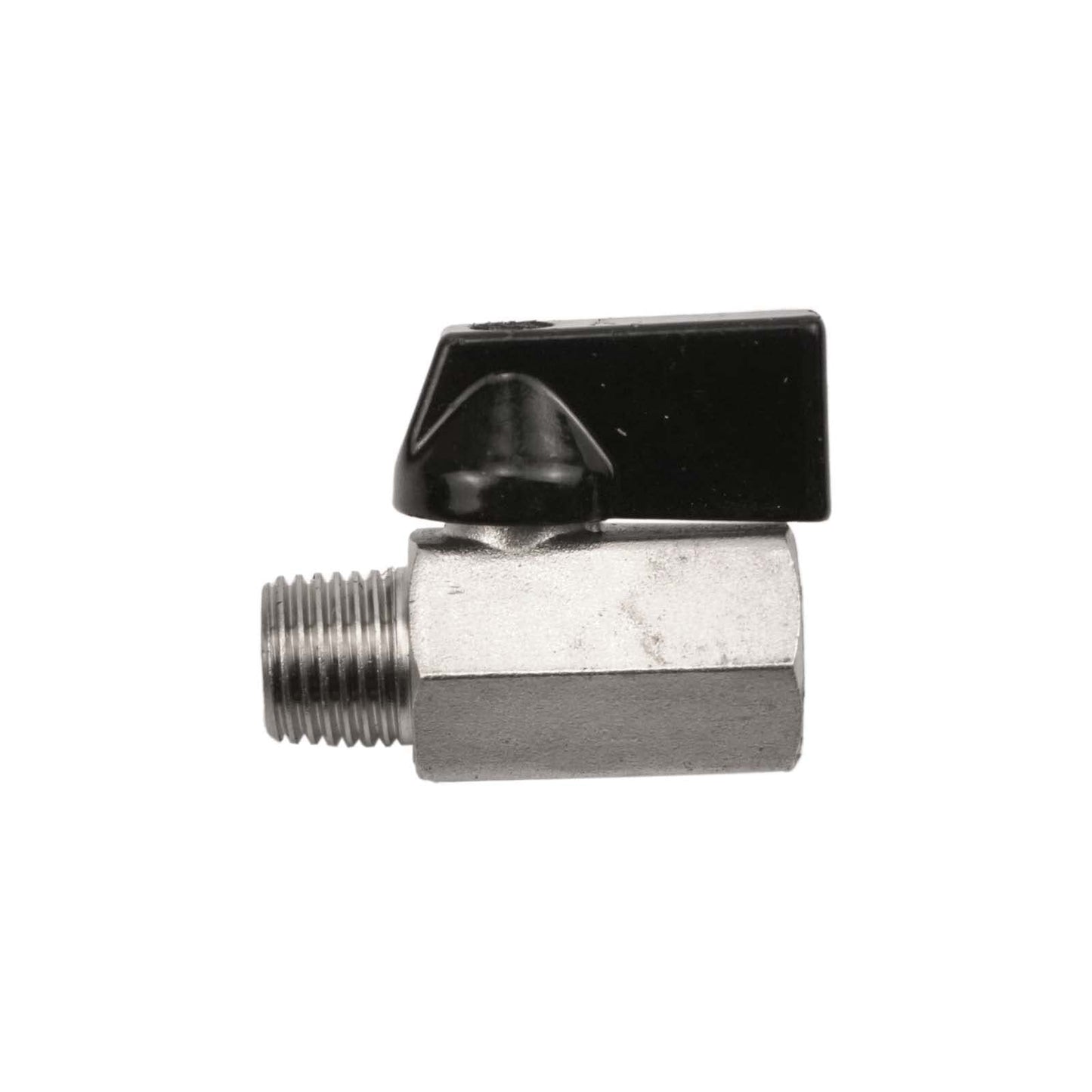 10x Mini 1/4" Male 1/4 Inch Female NPT Brass Ball Shut Off Valve Water Air Fluid
