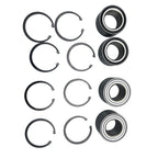 For 2010-18 Polaris Ranger 800 4x4 6x6 XP EFI Crew Front and Rear Wheel Bearings