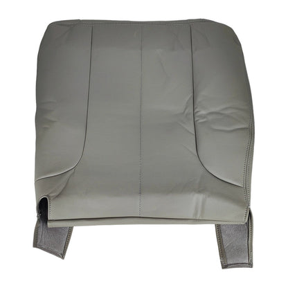 Passenger Side Bottom Leather Seat Cover Gray For 2002-2005 Dodge Ram 1500 SLT
