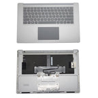 New Silver Palmrest Keyboard Touchpad For Microsoft Surface Laptop 3 15" 1873 US