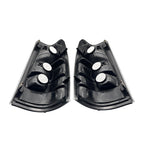 All CLEAR For 1999-02 Chevy Silverado Pickup Truck US Rear Tail Light Set