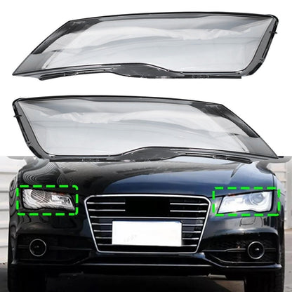 For 2012-2015 Audi A7 S7 RS7 Left & Right Front Headlights Headlamps Lens Covers