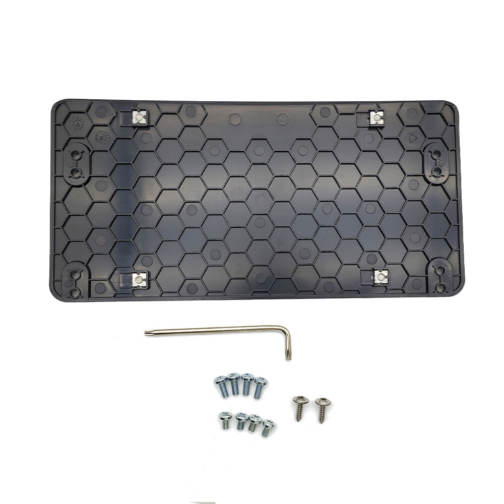 Rear License Plate Tag Holder Mounting Bracket For Mercedes-Benz & 8 Screws New