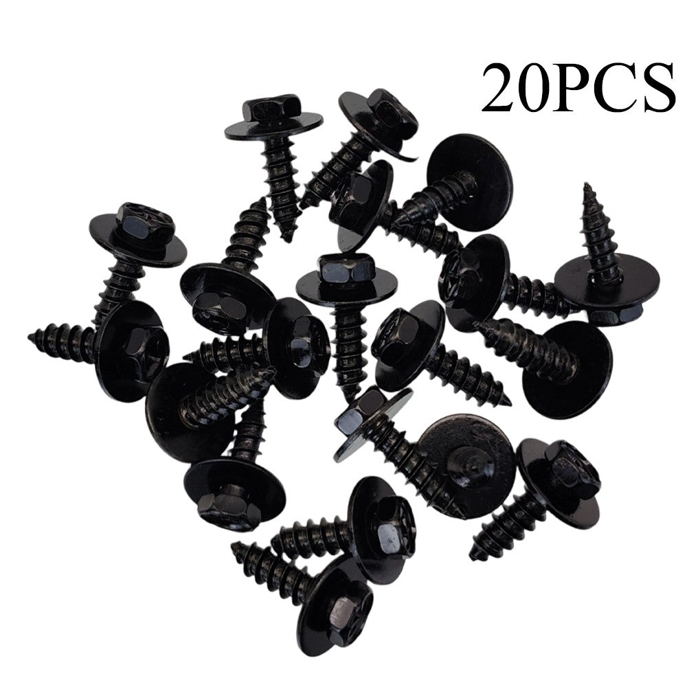 20Pcs Screw Bolt Retainer Fender Liner Under Cover Screw For Toyota 90159-60498