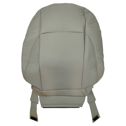 Driver Passenger Bottom & Top Leather Seat Cover Gray For 2007-2012 Lexus ES350