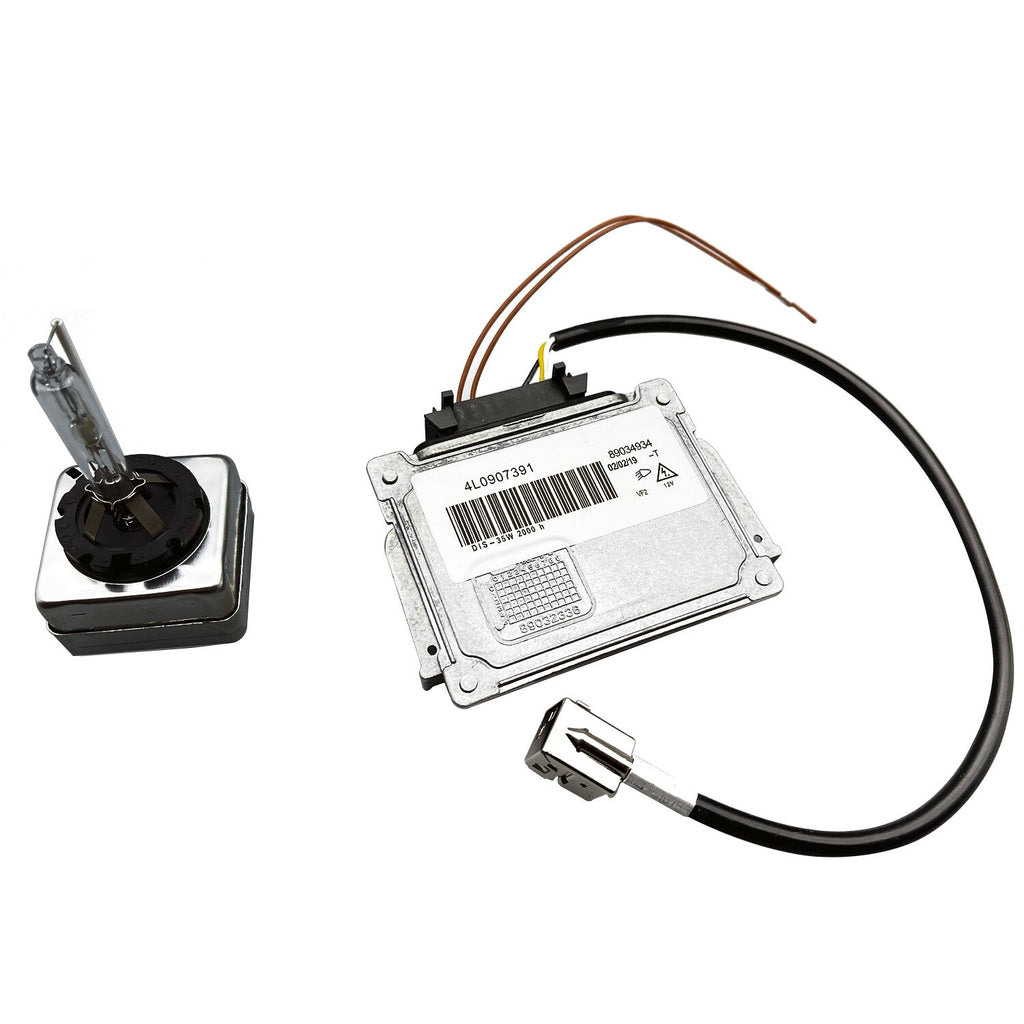 Xenon HID Headlight Ballast & Ignitor &Bulb For 2007-2010 Audi Q7 3.0L 3.6L 4.2L