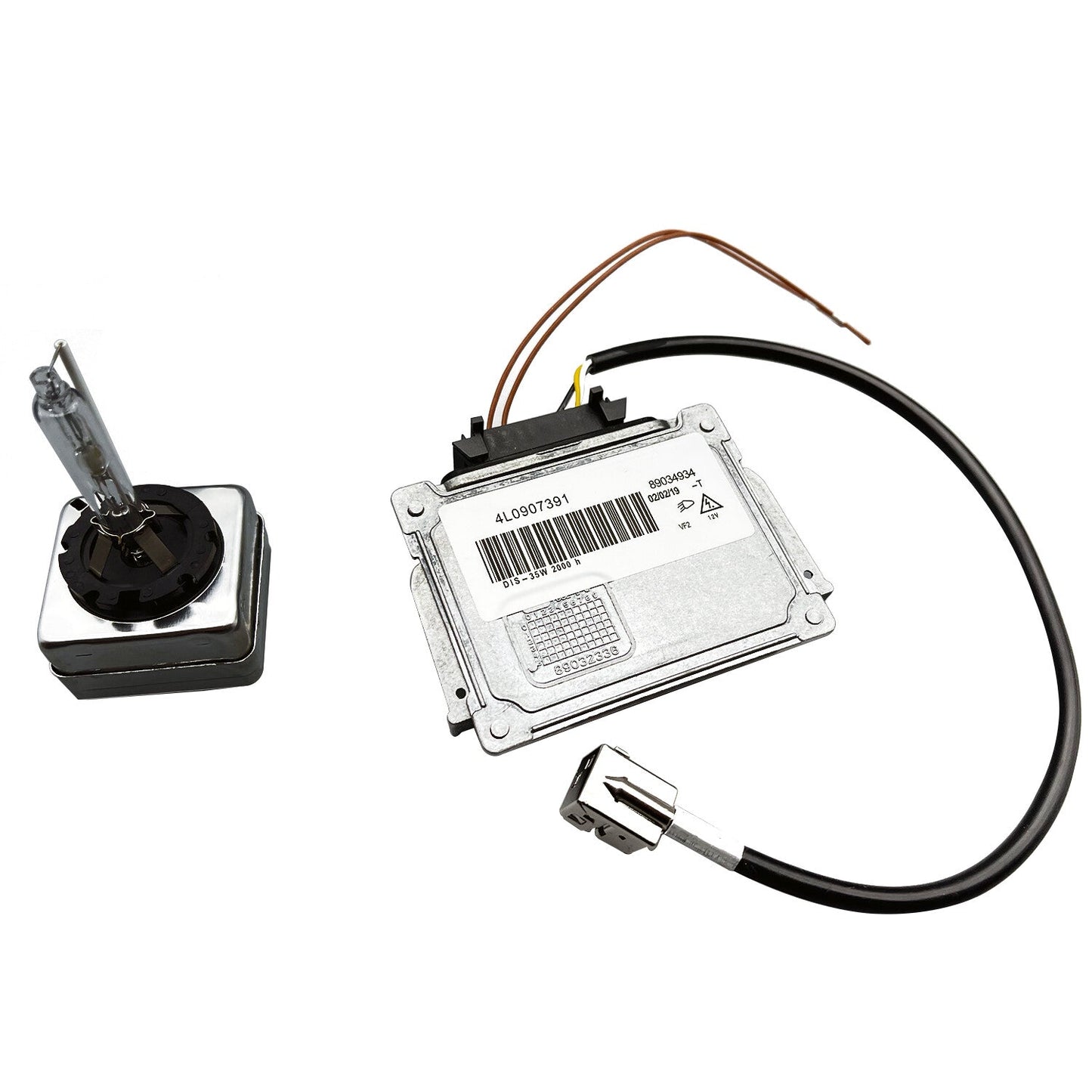 Xenon HID Headlight Ballast & Ignitor &Bulb For 2007-2010 Audi Q7 3.0L 3.6L 4.2L