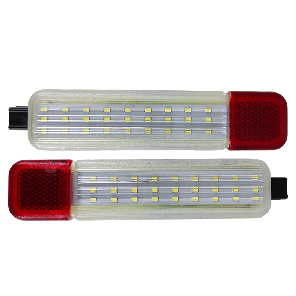 Pair LED Door Courtesy Light For Hummer H2 2008 Luxury Sport Utility 4-Door