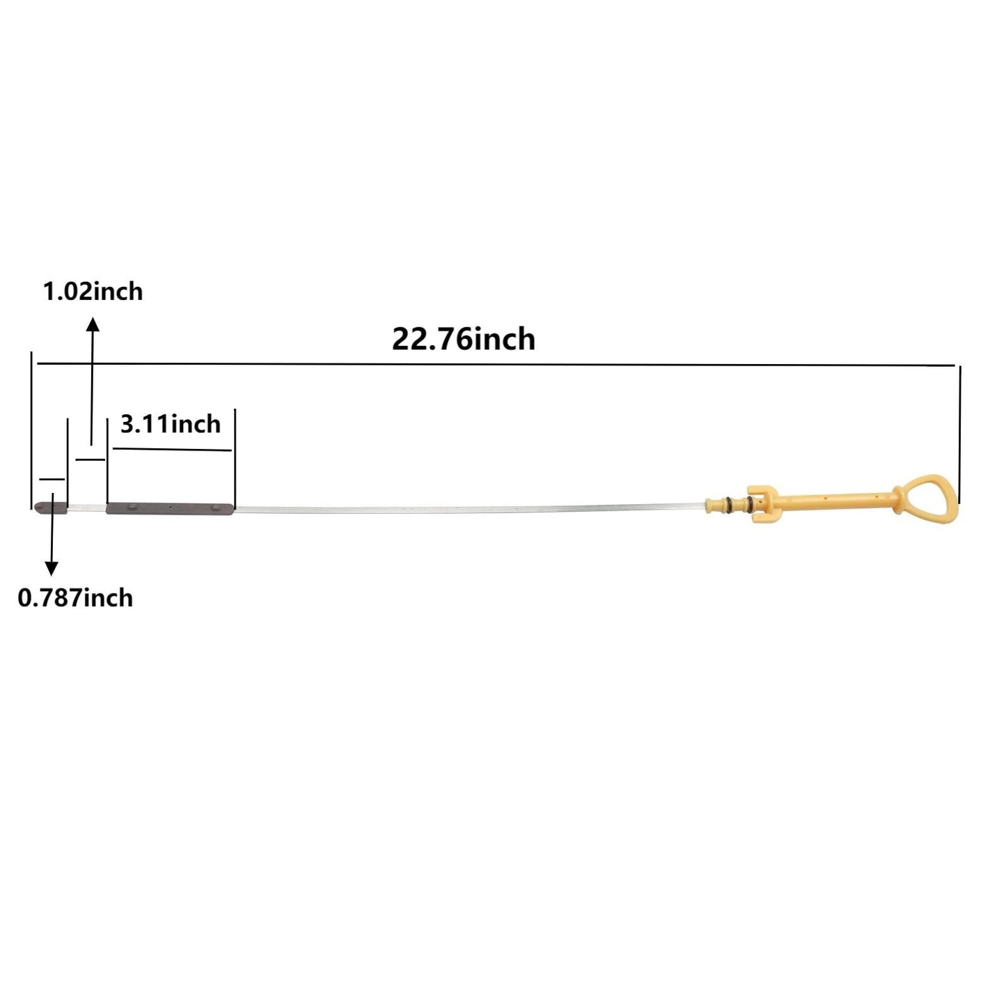 11140-2V70A Oil Dip Stick Level Gauge Fit for Infiniti Q50 2016-2019 Q60 2017-18