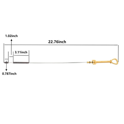 11140-2V70A Oil Dip Stick Level Gauge Fit for Infiniti Q50 2016-2019 Q60 2017-18