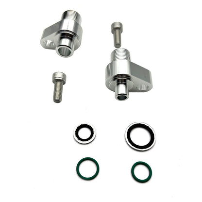LS Swap AC Compressor Adapter Fittings For Denso 10S17F & 10S20F