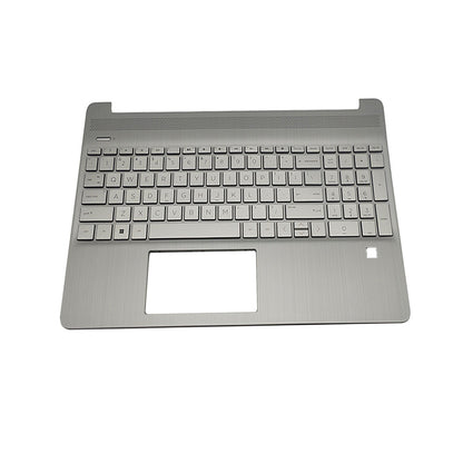 For HP 15-DY 15-EF 15-ef0023dx Palmrest Non-Backlit Keyboard L63578-001 FPR Hole