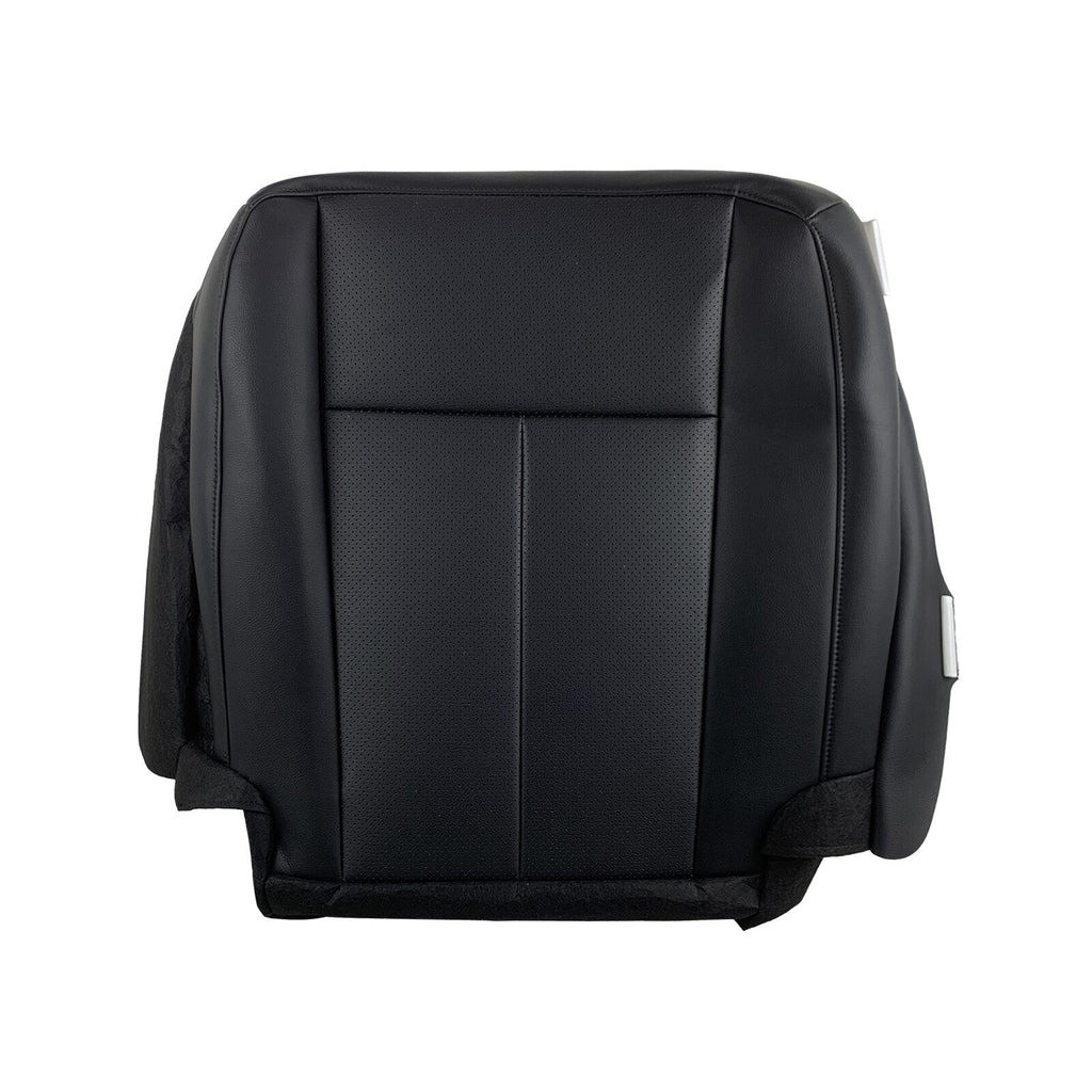 Front Leather Perforated Seat Cover Black For 2007-2014 Ford Expedition Limited