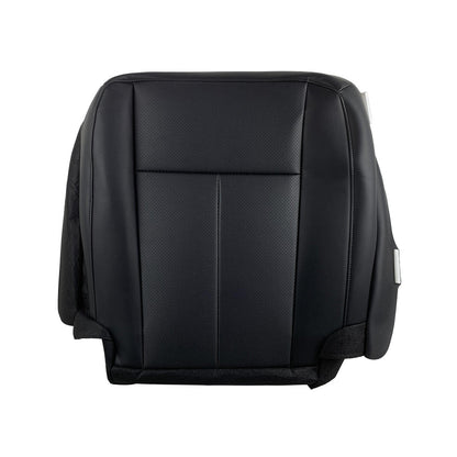 Front Leather Perforated Seat Cover Black For 2007-2014 Ford Expedition Limited