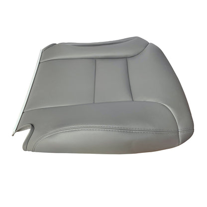 Driver Passenger Leather Seat Covers Gray For 1995 - 1999 Chevy Silverado Tahoe