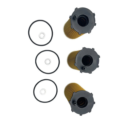 For Hyundai Azera Kia Sedona 3.3L 3342CC V6 Engine 3Pcs Oil Filter 26320-3CAA0
