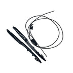 Crew Cab Sunroof Glass Cables+Track Assembly Repair Kit for Ford 2015-2020 F150