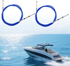 2 Marine Throttle Shift Remote Control Cable 33C 40FT for Yamaha Outboard Engine