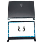 New Back Cover+Bezel Hinges For MSI Pulse GL66 Crosshair 15 MS-1581 Top Case Lid