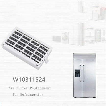6 × Replacement Air Filter For Whirlpool W10311524 AIR 1 Fresh Flow Refrigerator