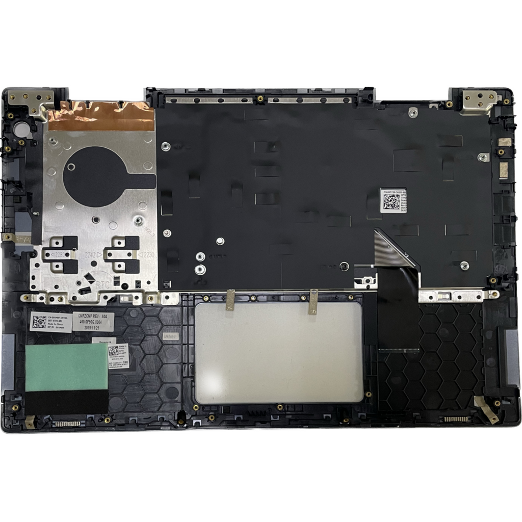 For Dell Inspiron 14 5481 5482 NOT MF Palmrest NO-Backlit Keyboard Gray 9VMHF US