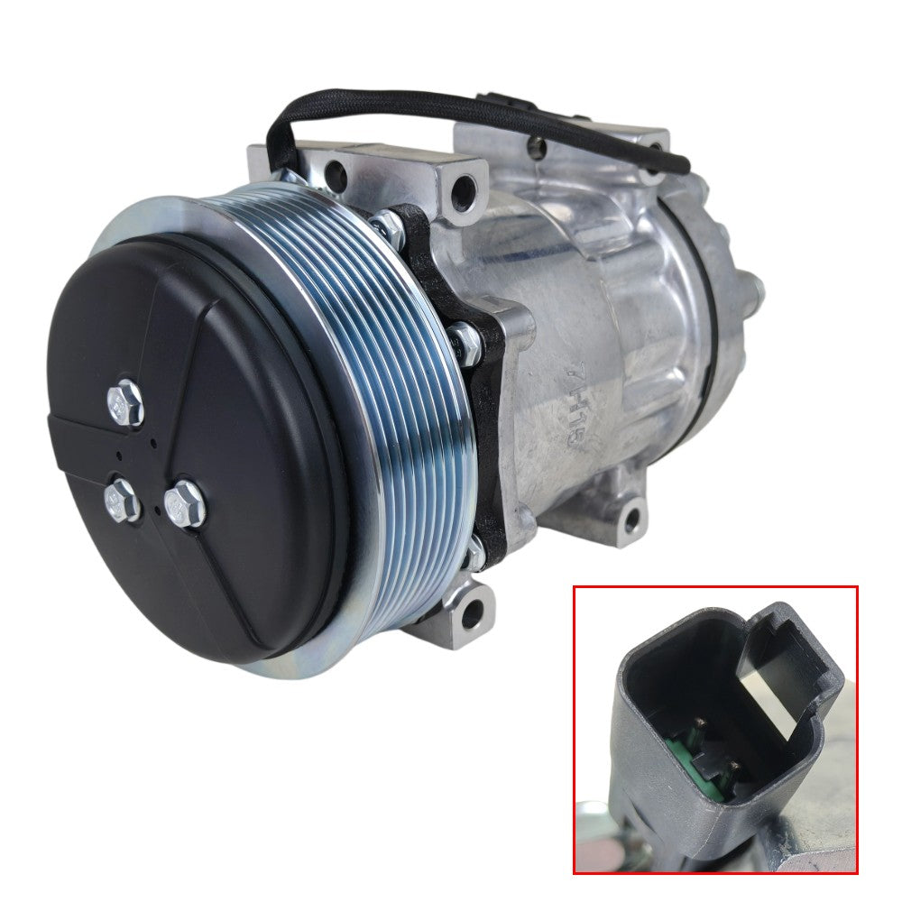 New SD7H15 A/C Compressor For Volvo A25E A30F A40E L110H L120G L150F VOE15082727