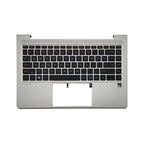New For HP Probook 440 445 G9 Palmrest W/ Backlit US Keyboard N01287-001 Silver
