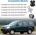 2set Rear Control Trailing Arm Axle Bushings for Honda CRV 2002 2006
