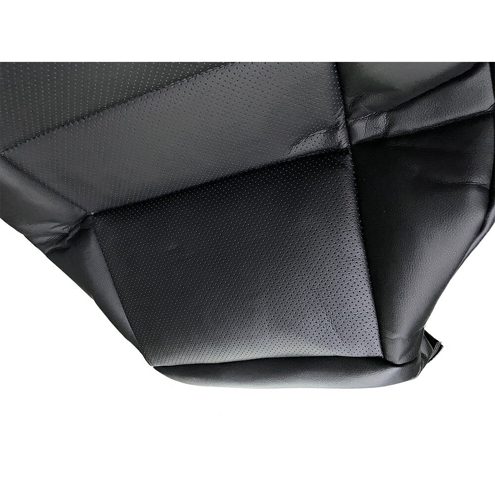 For 2008-2014 Mercedes Benz C300 350 Driver Bottom Leather Seat Cover Black