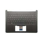 Palmrest For HP 14-DQ1043CL 14-FQ 14-DQ Keyboard Non-Backlit Black M03796-001 US