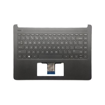 Palmrest For HP 14-DQ1043CL 14-FQ 14-DQ Keyboard Non-Backlit Black M03796-001 US