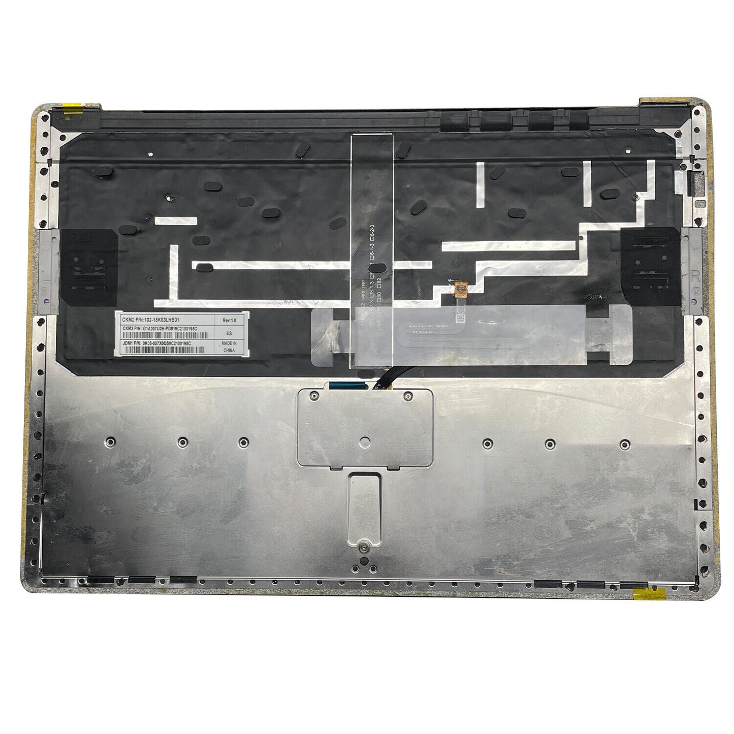 For Microsoft Surface 1st 2nd 1769 Palmrest Backlit Keyboard Touchpad Case Gray