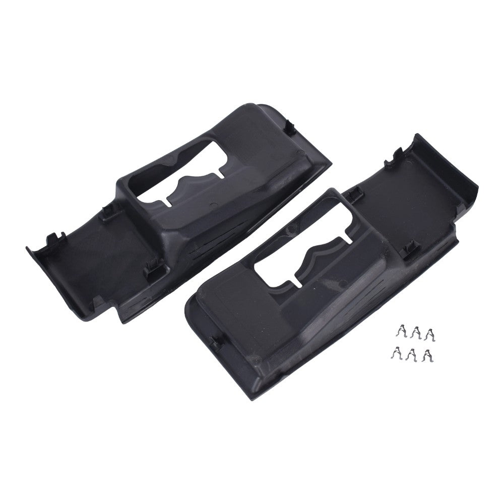 Front LH RH Plastic Tow Hook Bezel 2Pcs for Ford F 350 Super Duty 2022 Lariat