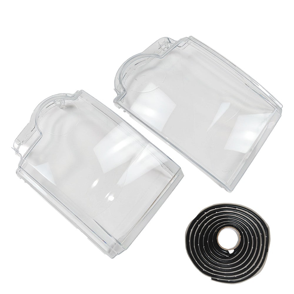 Headlight Lens Cover Clear For Land Rover Discovery 3 LR3 2005-2009 With Glue