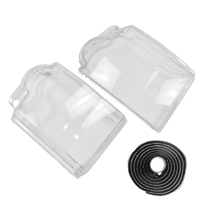 Headlight Lens Cover Clear For Land Rover Discovery 3 LR3 2005-2009 With Glue