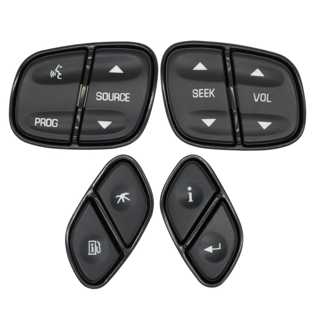 4x Steering Wheel Switch Control Buttons for Chevrolet Suburban 1500 2500