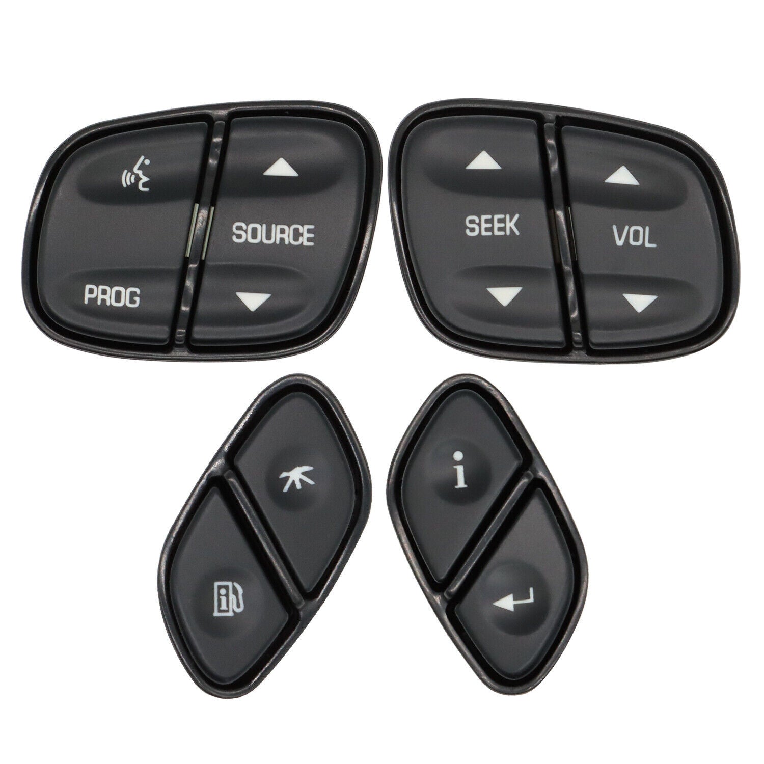4x Steering Wheel Switch Control Buttons for Chevrolet Suburban 1500 2500